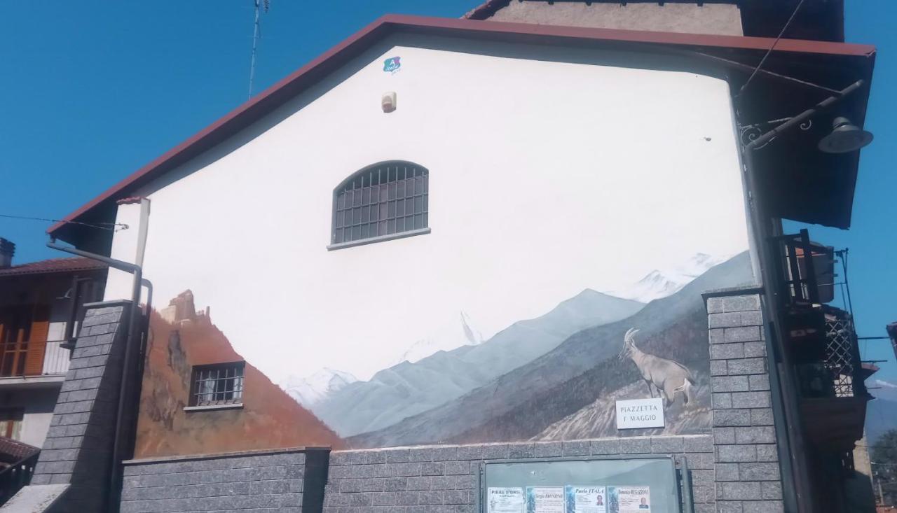 Вілла Casa Del Rustico, Indipendente Vista Sacra Con Dipinto Caprie Екстер'єр фото